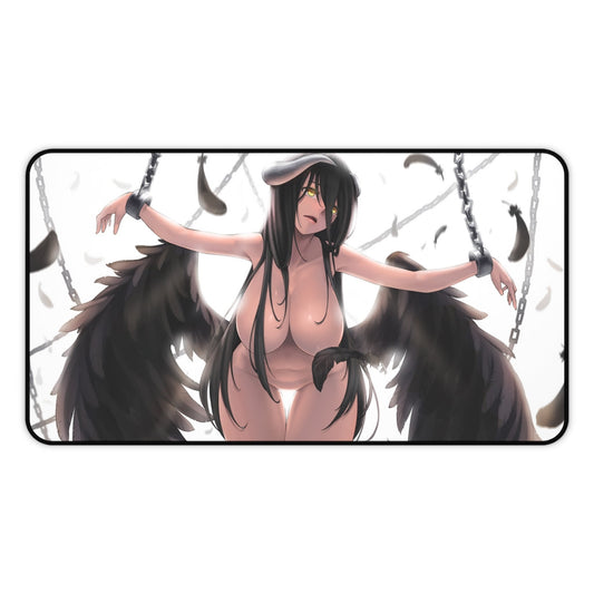 Overlord Sexy Mousepad - Nude Chained Albedo Anime Desk Mat - Ecchi Playmat