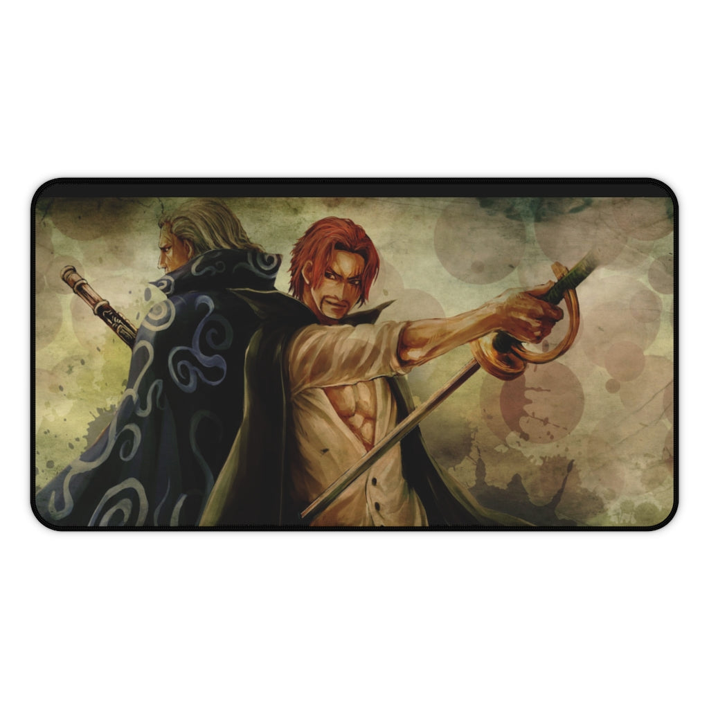 Shanks & Ben Beckman - One Piece Non-Slip Mouse Pad / Desk Mat - The Mouse Pads Ninja 12" × 22" Home Decor