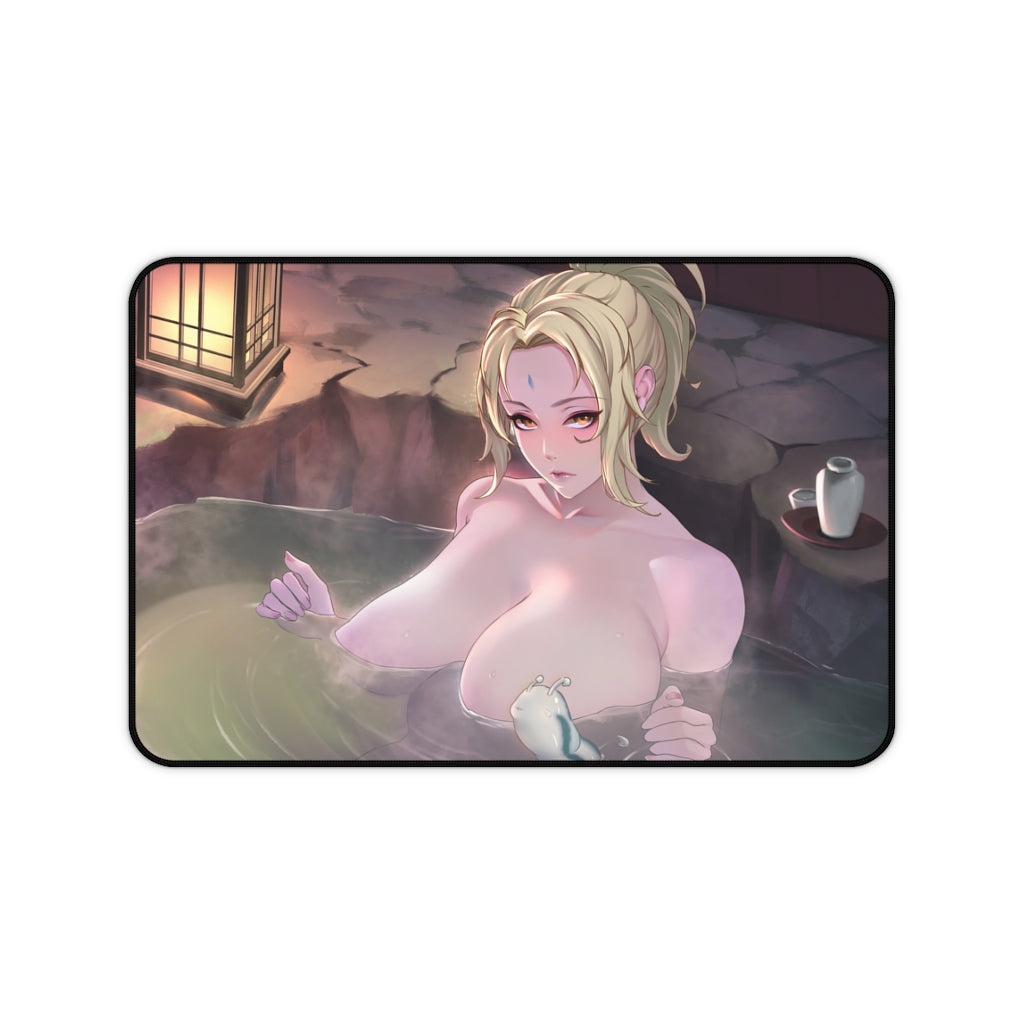 Onsen Tsunade Nude Tits Naruto Desk Mat - Lewd Mousepad - Sexy Anime Girl Playmat