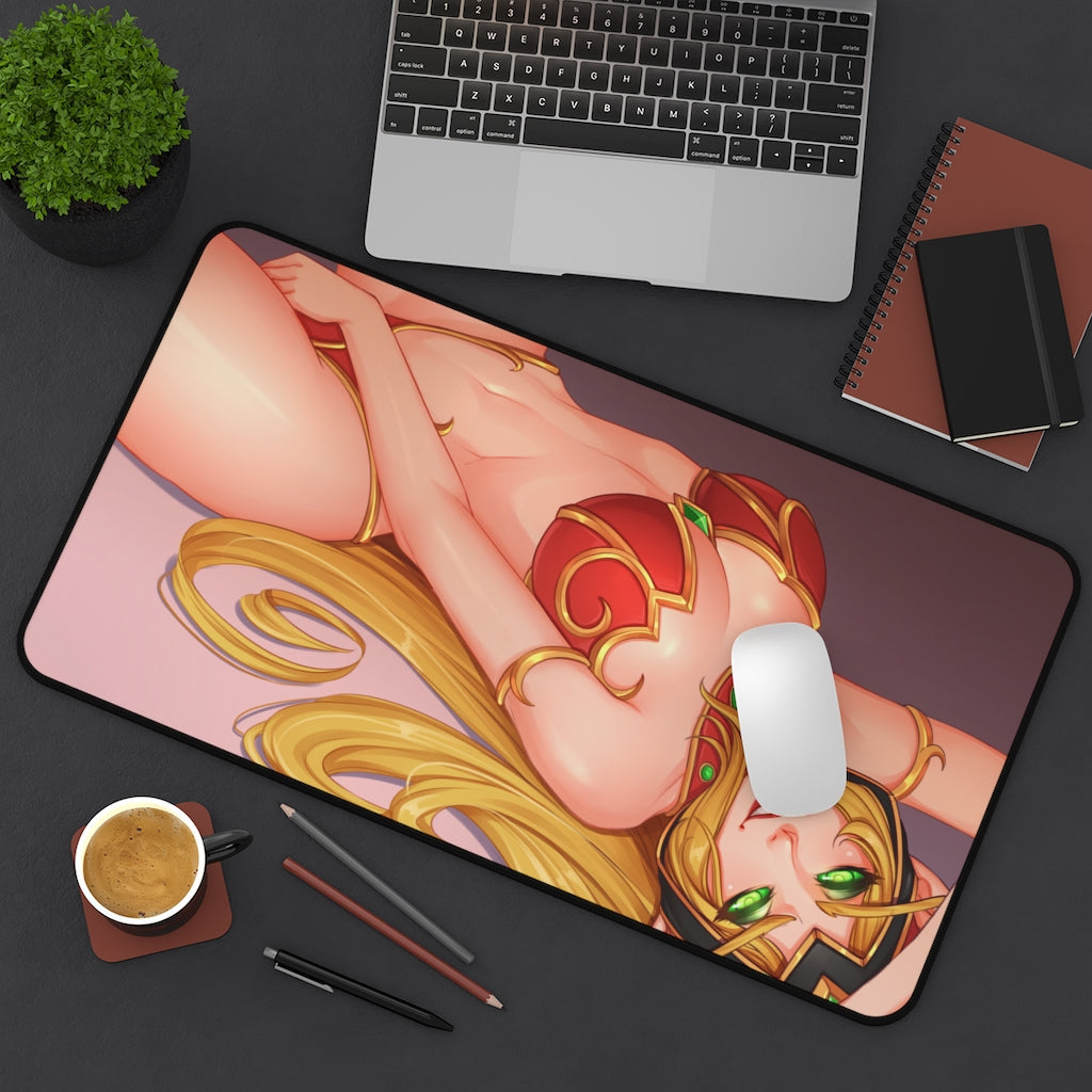 Warcraft Sexy Valeera Sanguinar Mousepad - Non Slip Gaming MMORPG Desk Mat