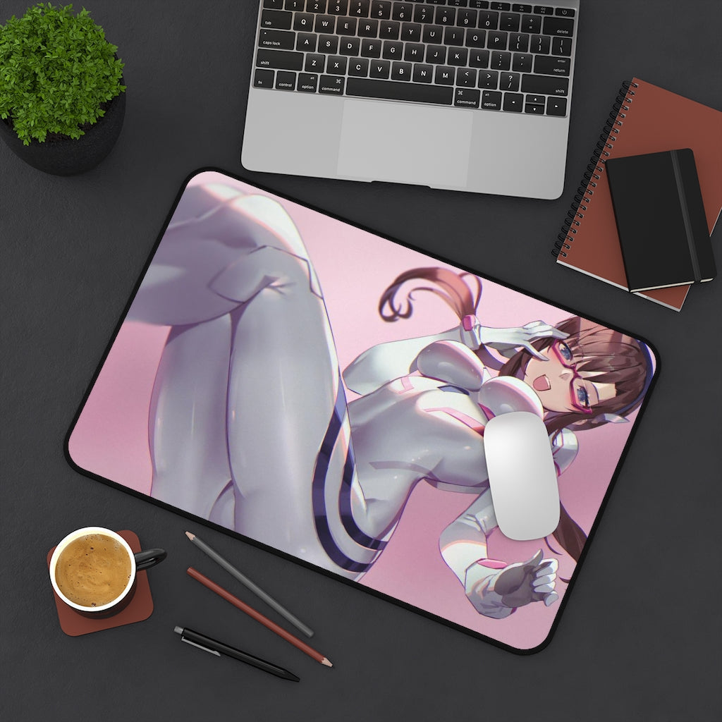 Evangelion Bodysuit Makinami Desk Mat - Non Slip Mousepad