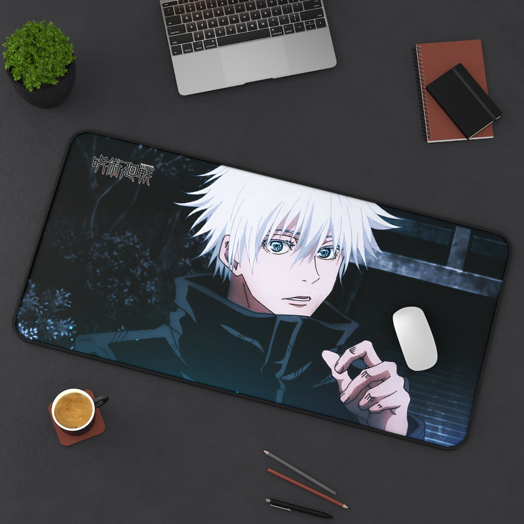 Jujutsu Kaisen Large Mouse pad / Desk mat - Gojo Satoru - The Mouse Pads Ninja 31" × 15.5" Home Decor