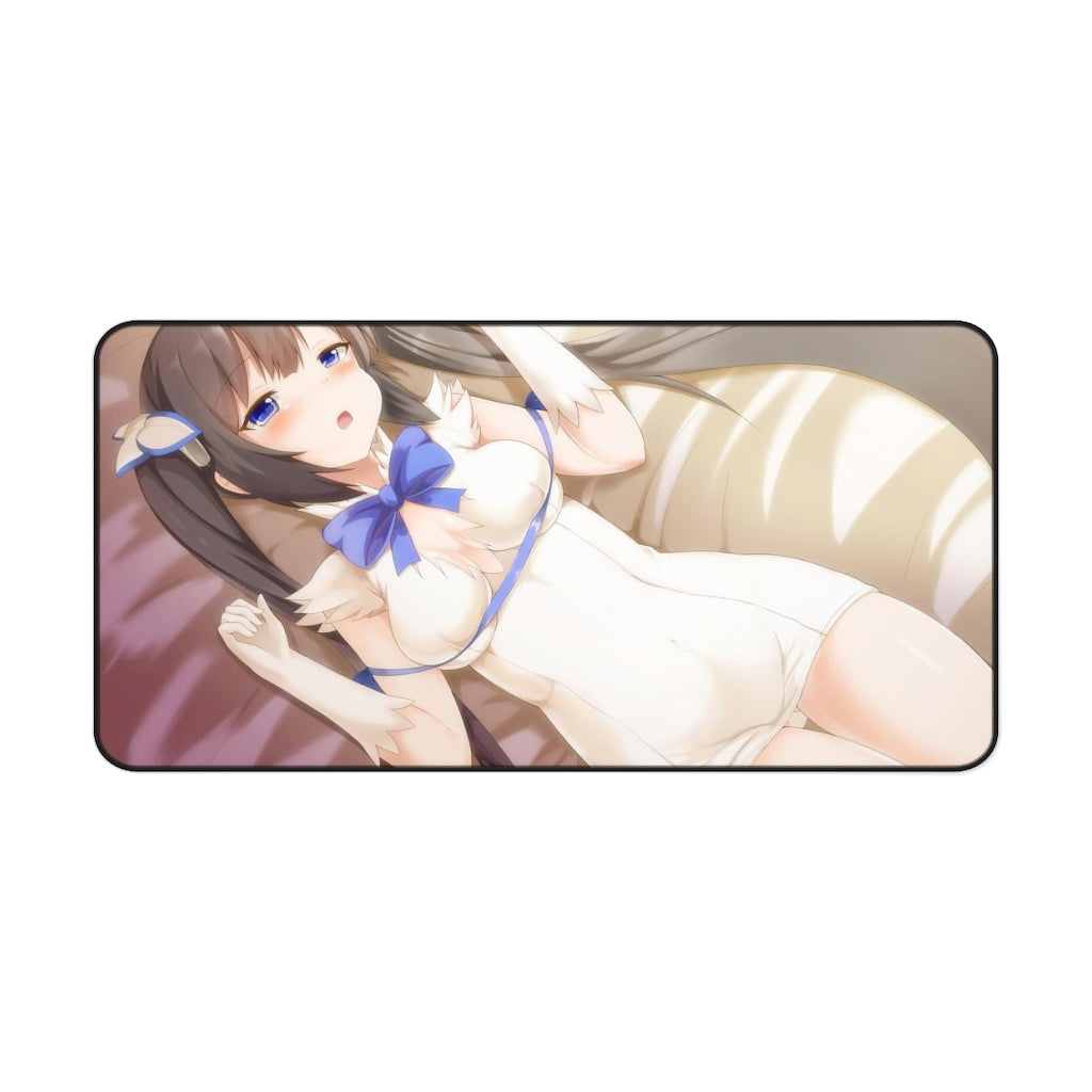 Danmachi Sexy Mousepad - Kawaii Hestia Anime Desk Mat - Ecchi Playmat - Is It Wrong To Try To Pick Up Girls In A Dungeon