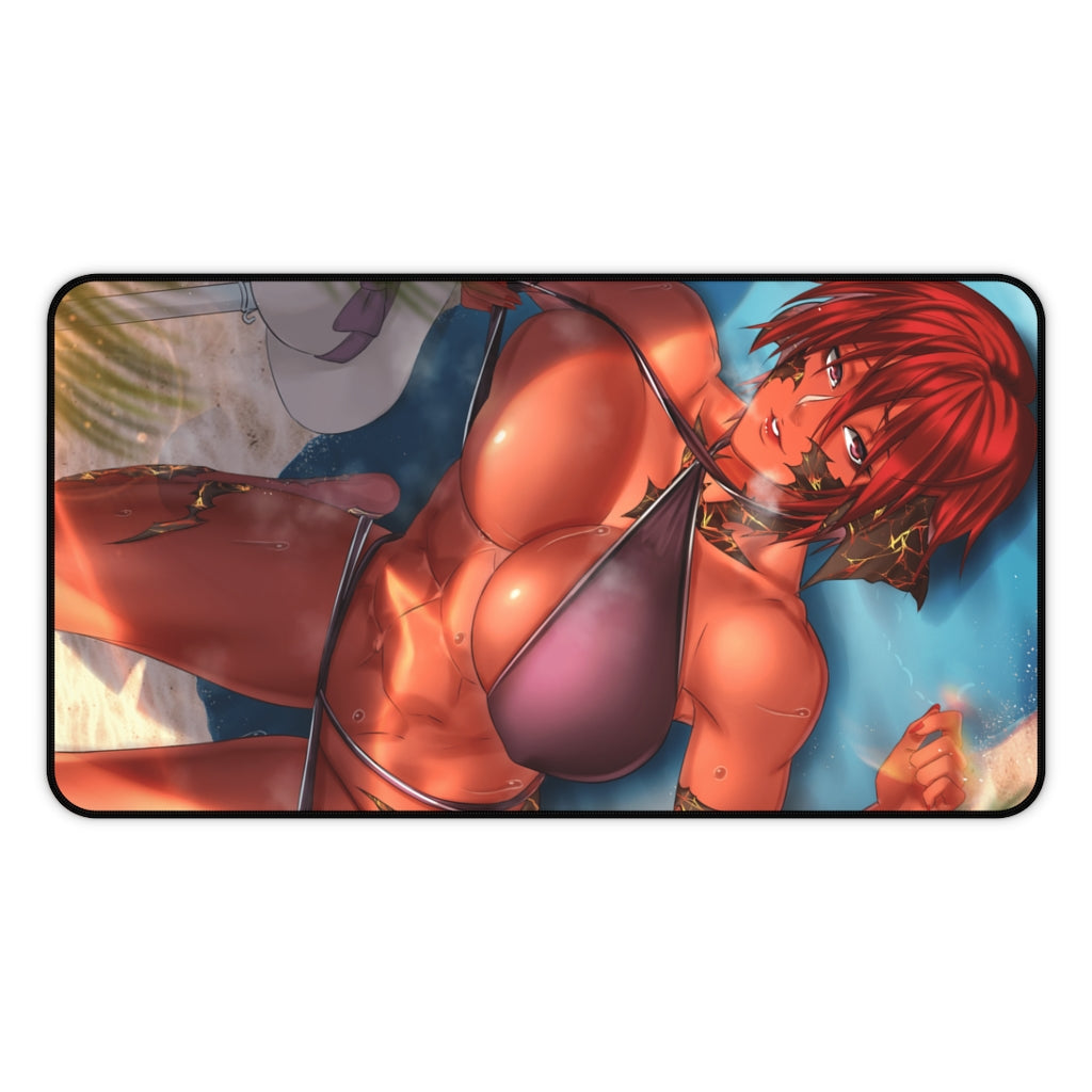 Sexy Bikini Au'ra Final Fantasy 14 Mousepad - Non Slip Gaming Desk Mat