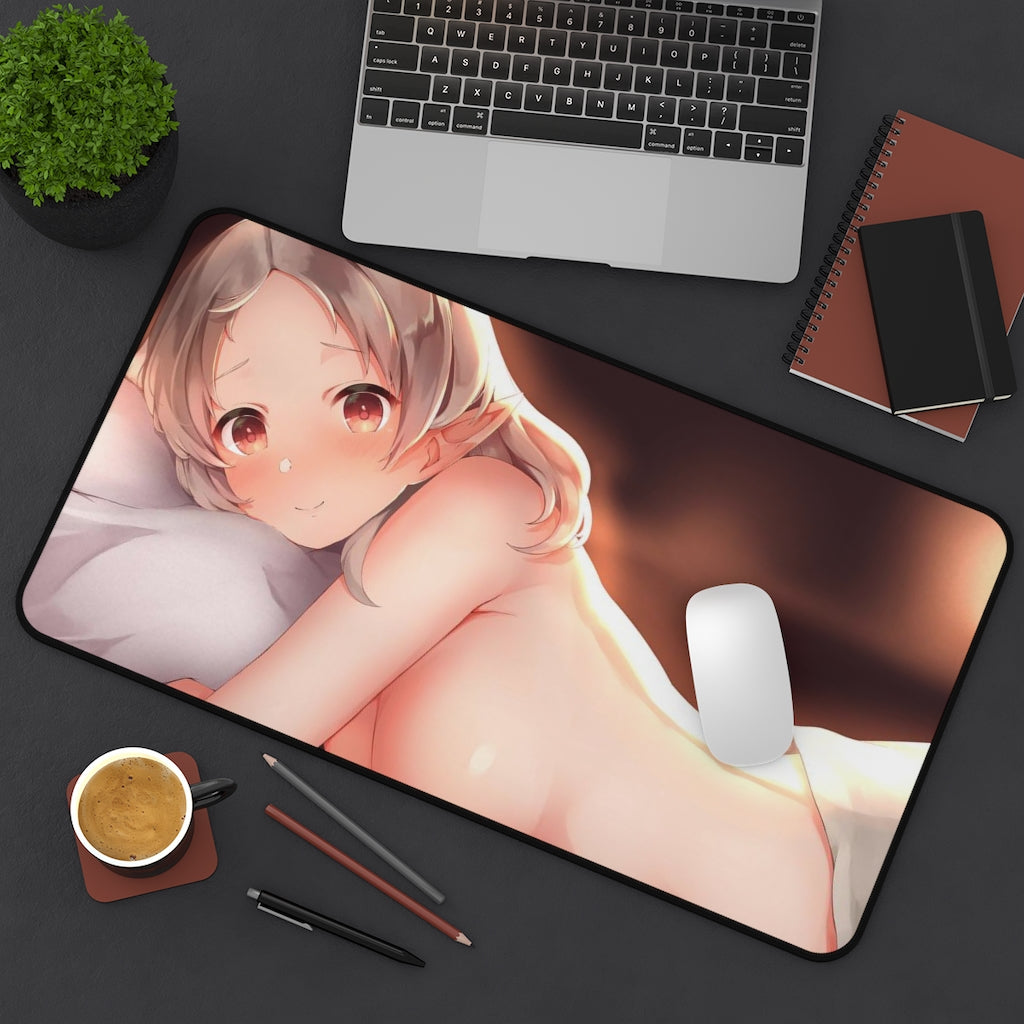 Mushoku Tensei Sexy Mousepad - Nude Sylphiette Ecchi Desk Mat - Anime Playmat