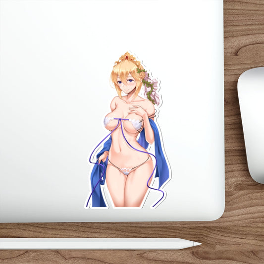 Nude Europa Granblue Fantasy Waterproof Sticker - Ecchi Vinyl Decal