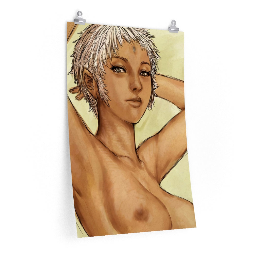 Urien Street Fighter Poster - Lewd Premium Matte Vertical Poster - Adult Wall Art