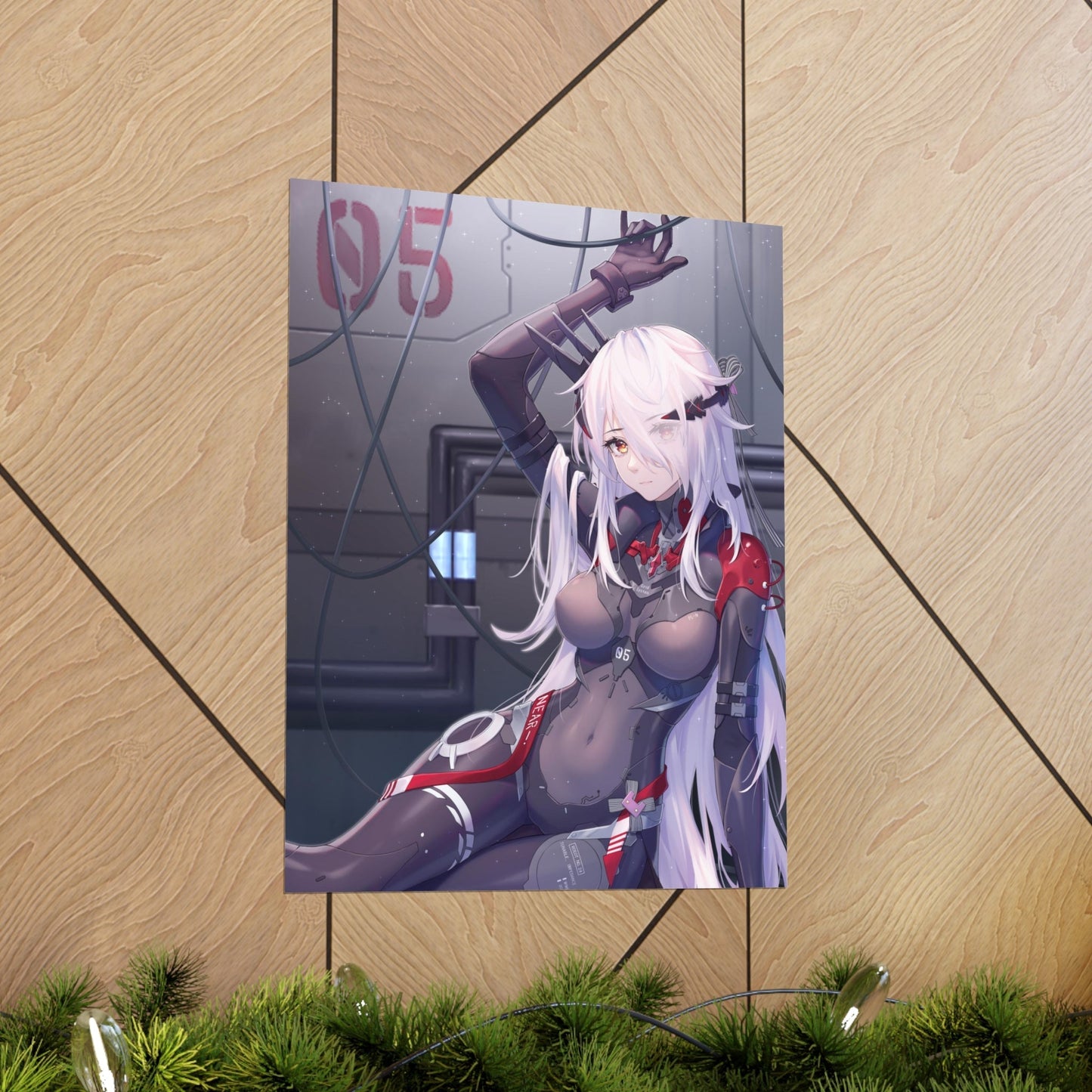 Nemesis Tower Of Fantasy Waifu Poster - Gaming Decor Wall Art - Premium Matte Vertical Poster