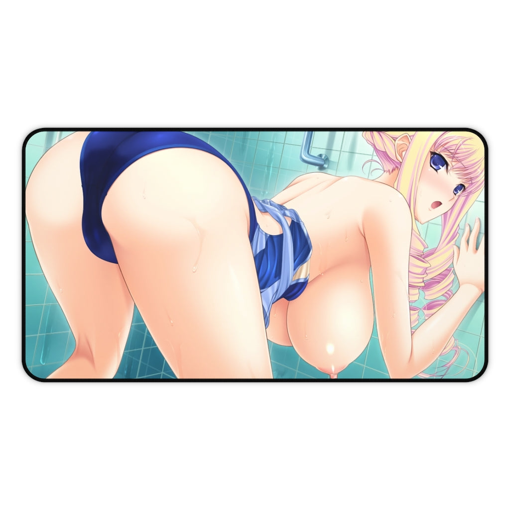 Bertille Althusser Walkure Romanze  Nude Tits Thick Ass Desk Mat - Sexy Anime Girl Mousepad - Gaming Playmat