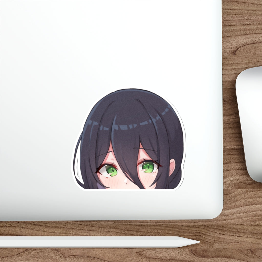 Chainsaw Man Reze Peeker Waterproof Sticker - Ecchi Vinyl Decal