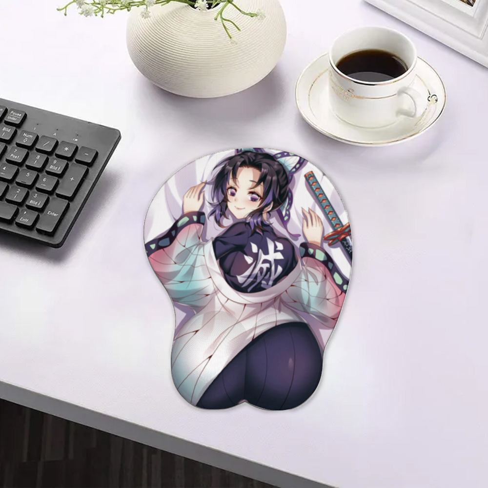 3D Silicone Mousepad | Oppai Mouse Pad | Silicone chest  mousepad