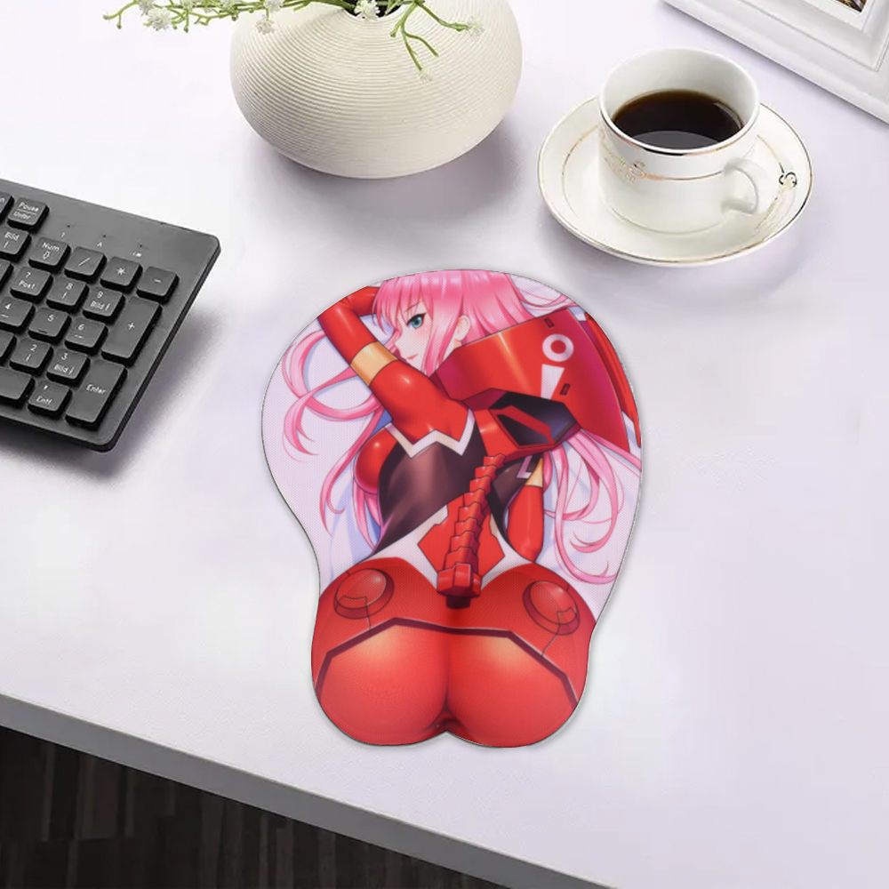 3D Silicone Mousepad | Oppai Mouse Pad | Silicone chest  mousepad