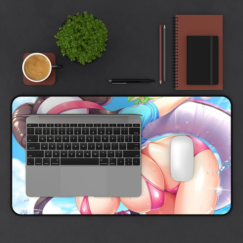 Pokemon Ecchi Mousepad - Big Boobs Rosa - Large Desk Mat - Sexy Pokemon