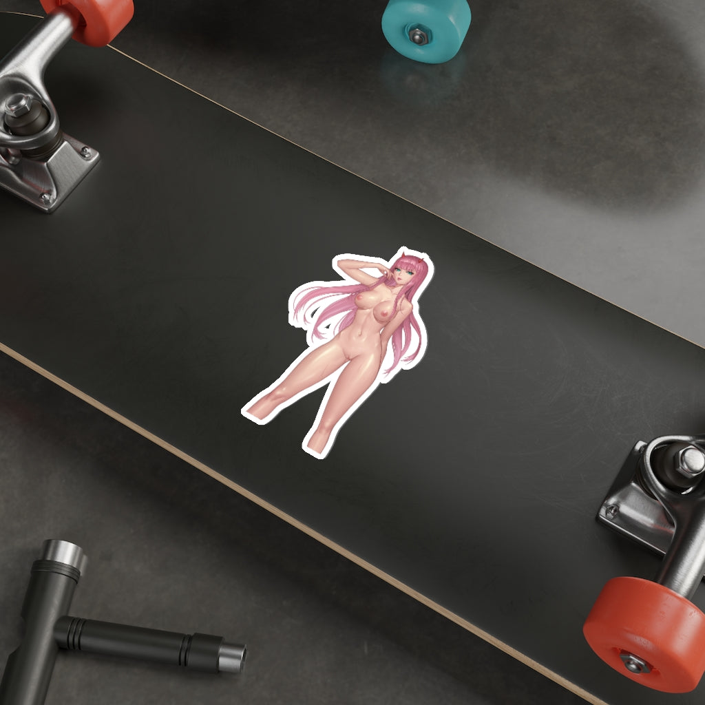 Hentai Zero Two Darling in the Franxx Waterproof Sticker - Ecchi Vinyl Decal