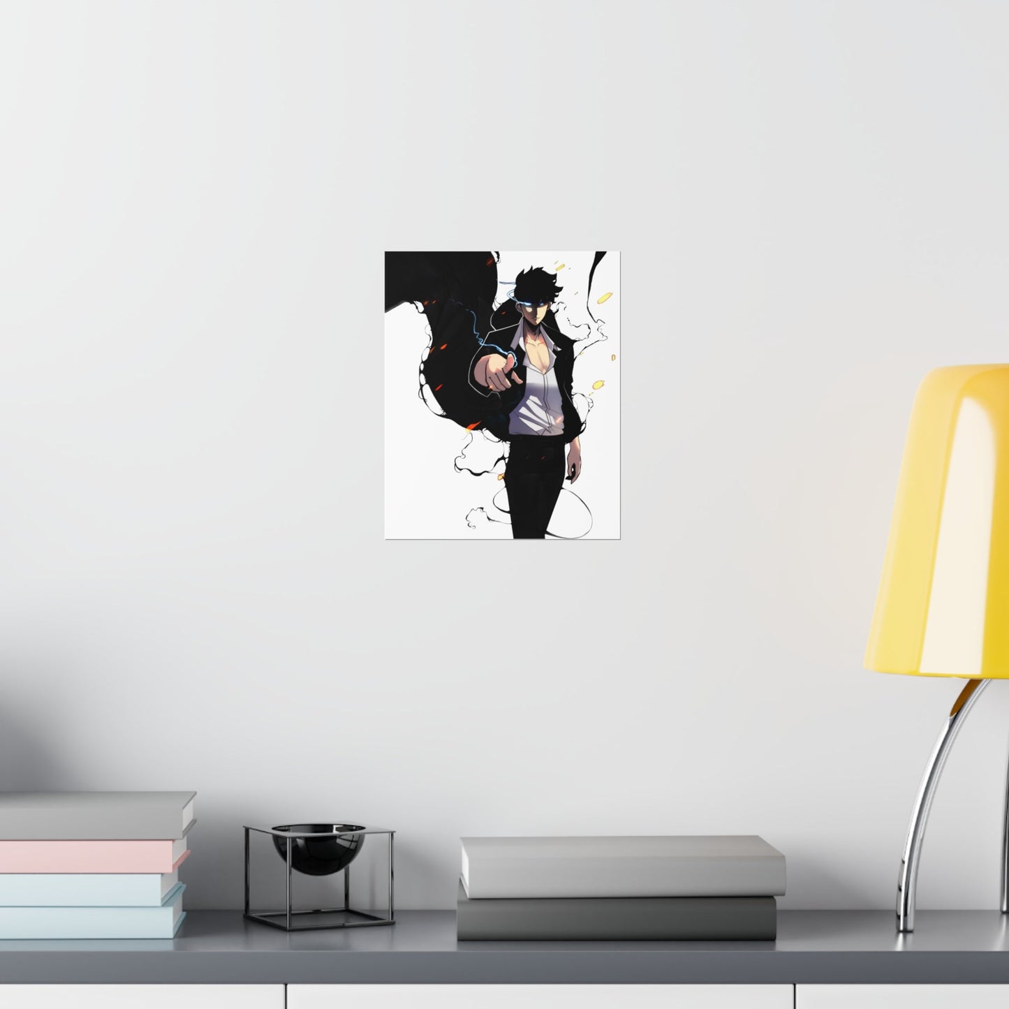 Solo Leveling Poster - Premium Matte Vertical Poster - Sung Jin Woo Anime Manga Poster