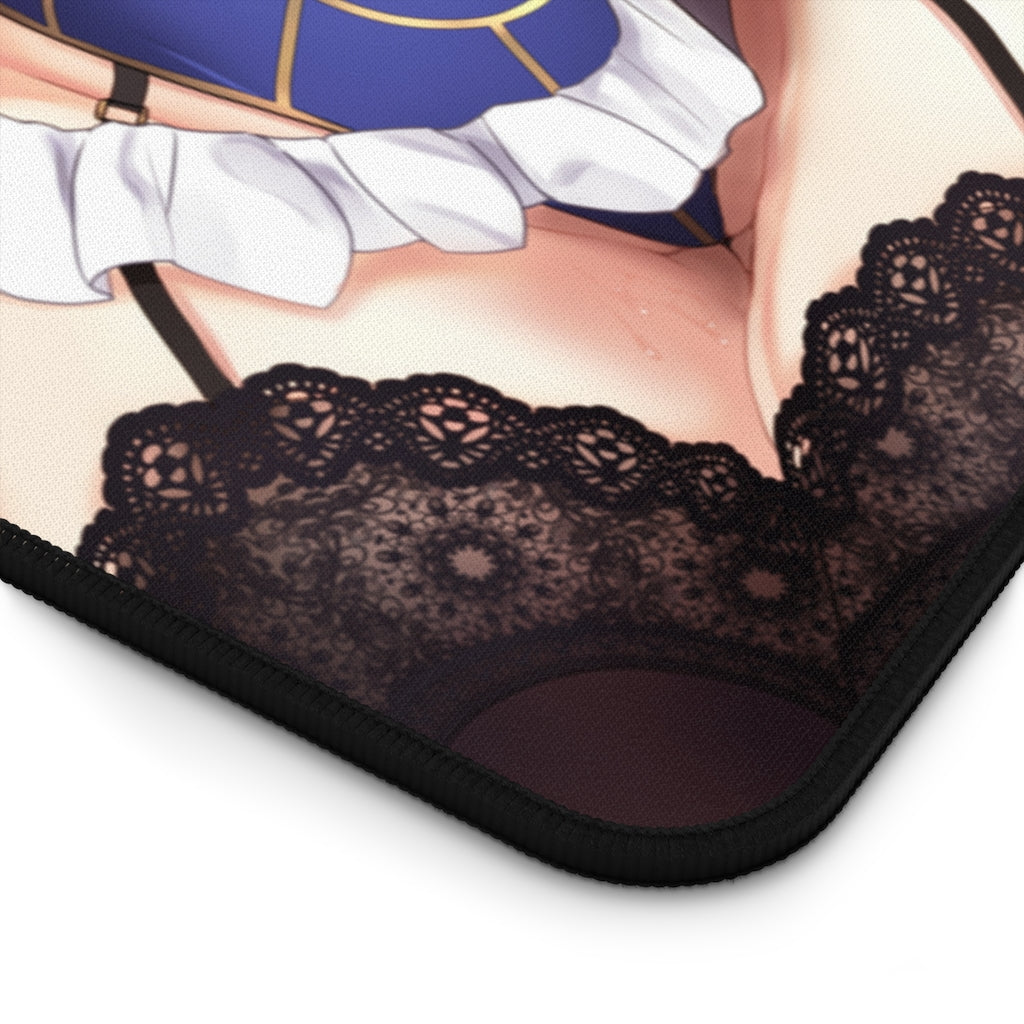 Nude Tits Artoria Pendragon Fate Grand Order Desk Mat - Non Slip Mousepad