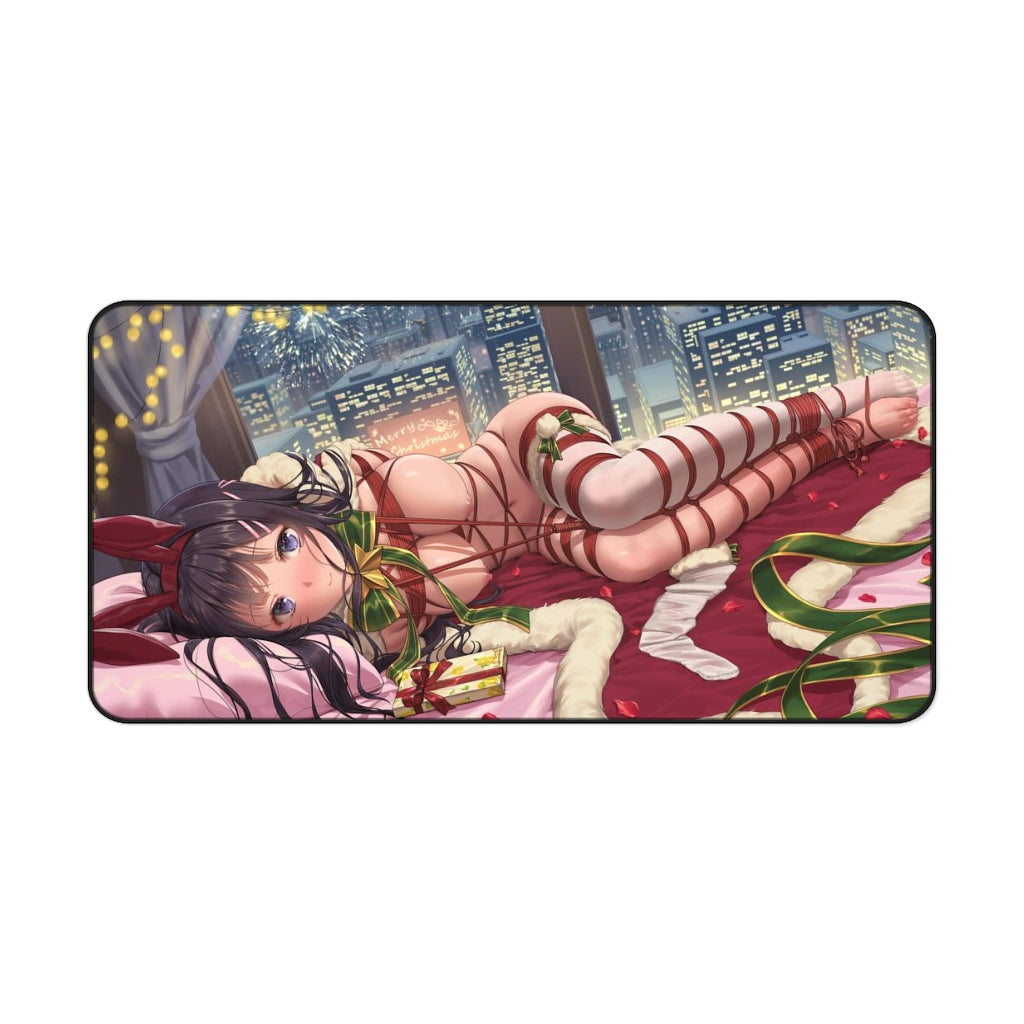 Bunny Girl Bondage Mousepad - Sakurajima Mai Large Ecchi Desk Mat