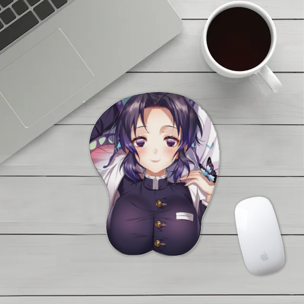 3D Silicone Mousepad | Oppai Mouse Pad | Silicone chest  mousepad