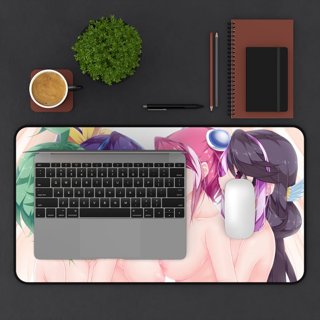 Nude Tits Sexy Bracelet Girls Waifus Yugioh Desk Mat - Lewd Mousepad - Sexy Anime Girls Playmat