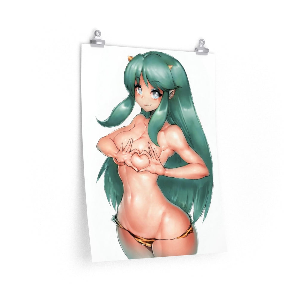 Lum Urusei Yatsura Poster - Lewd Premium Matte Vertical Poster - Adult Wall Art