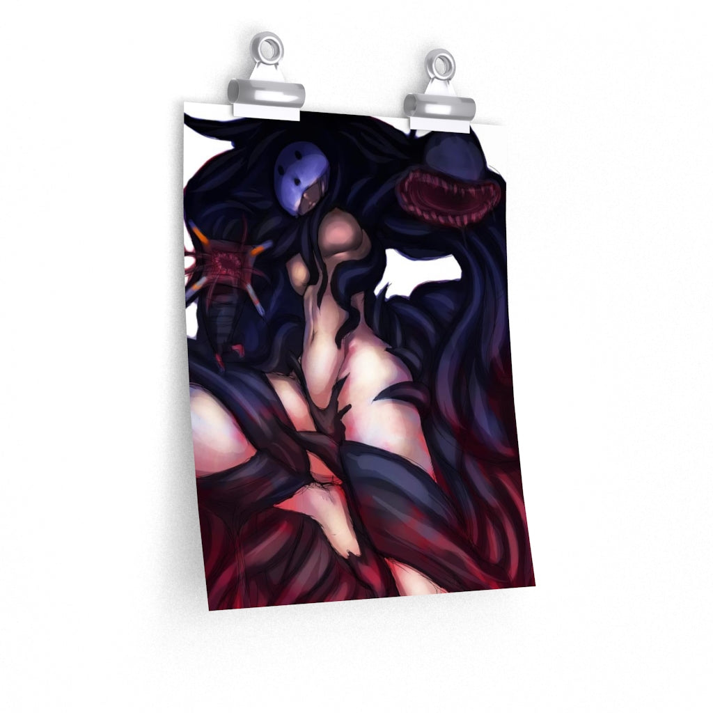 Arakune Blazblue Poster - Lewd Premium Matte Vertical Poster - Adult Wall Art