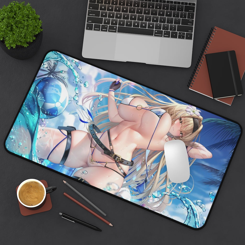 Punishing Gray Raven Sexy Mousepad - Big Boobs Bianca Ecchi Desk Mat - Playmat