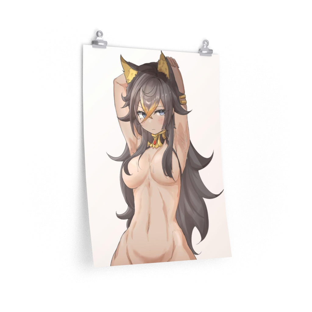 Nude Dehya Genshin Impact Poster - Lewd Premium Matte Vertical Poster - Adult Wall Art