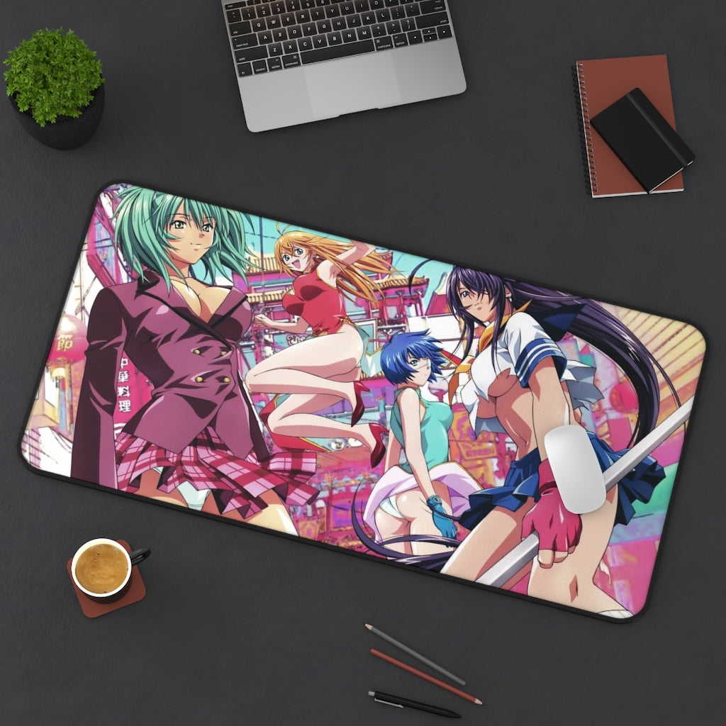 Ikkitousen Sexy Mousepad - Hot Anime Girls Desk Mat - Ecchi Playmat