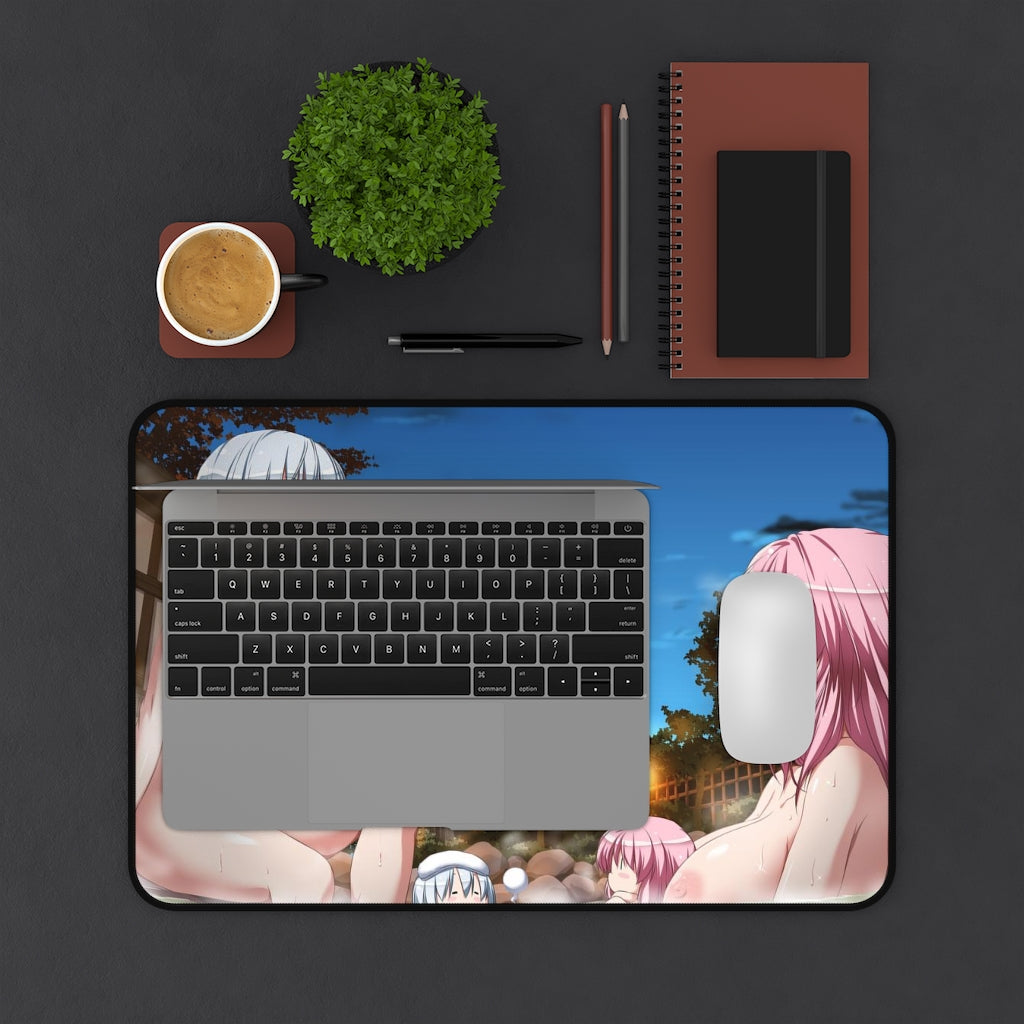 Touhou Sexy Mousepad - Nude Onsen Desk Mat - Ecchi Playmat