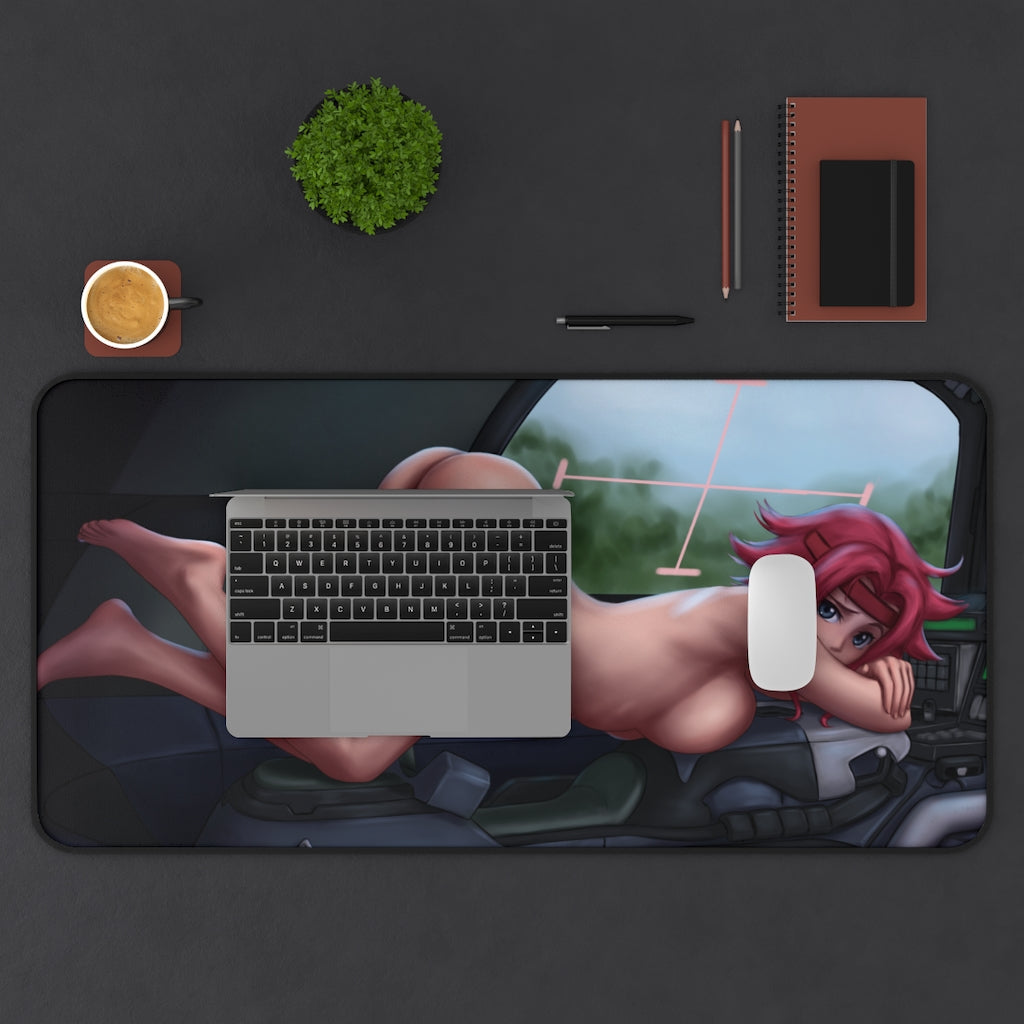 Nude Kallen Stadtfeld Code Geass Desk Mat - Lewd Mousepad - Sexy Anime Girl Playmat