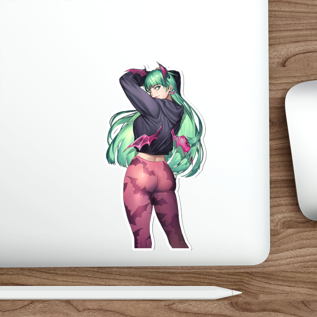 Darkstalkers Morrigan Aensland Sexy Butt Ecchi Vinyl Decal Waterproof Sticker - Ecchi Vinyl Decal