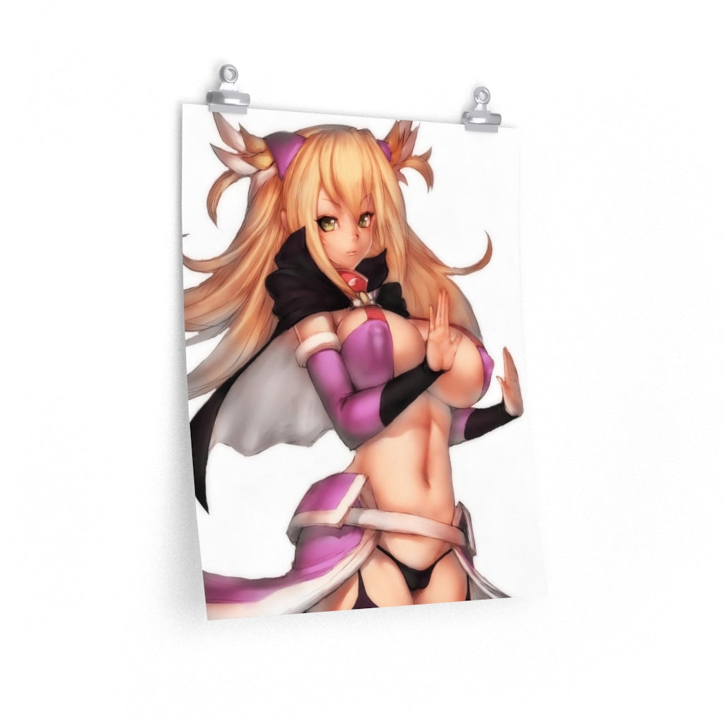 Ake No Hoshi No Elise Battle Spirits Poster - Lewd Premium Matte Vertical Poster - Adult Wall Art