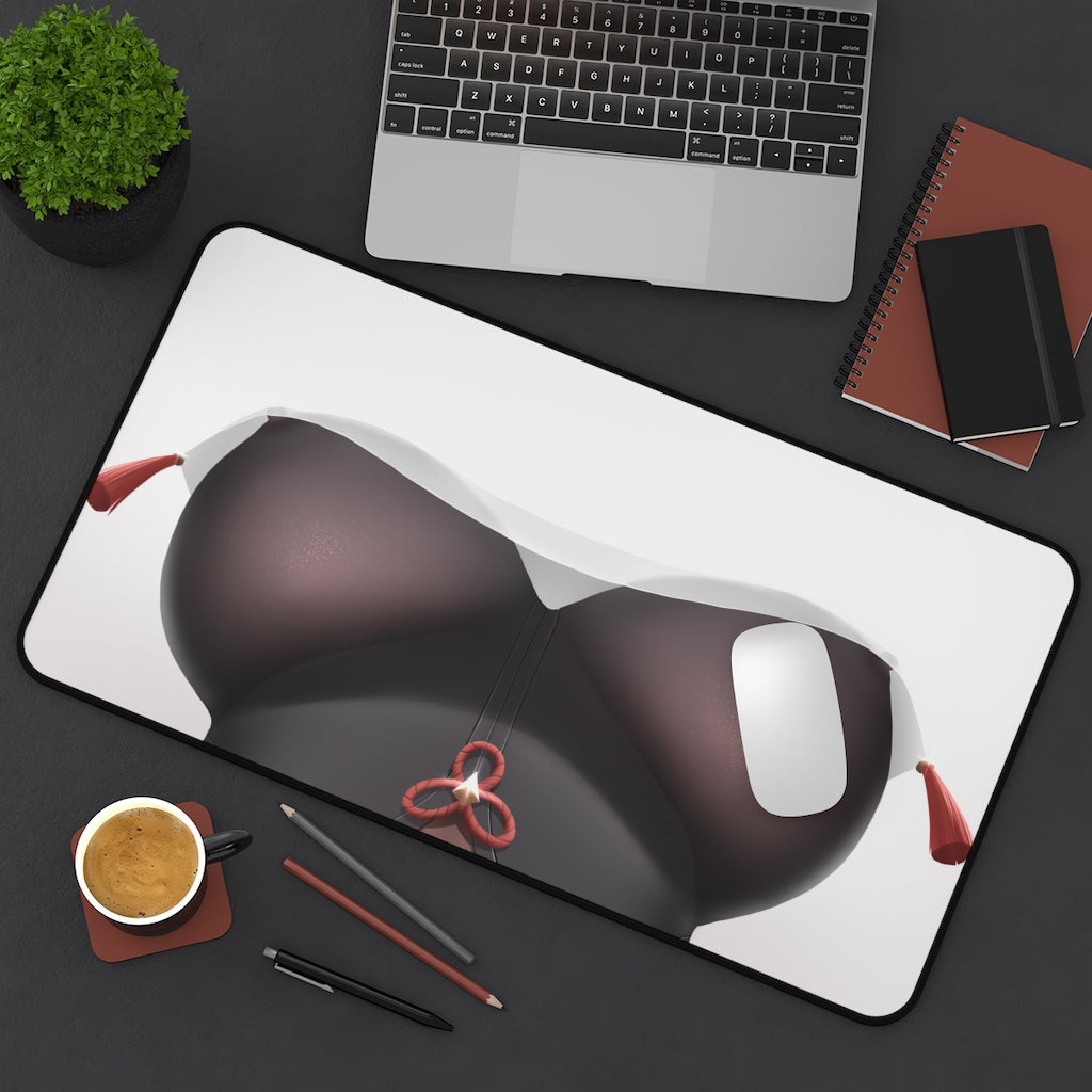 Genshin Impact Sexy Mousepad - Shenhe Big Boobs Gaming Desk Mat - Ecchi Playmat