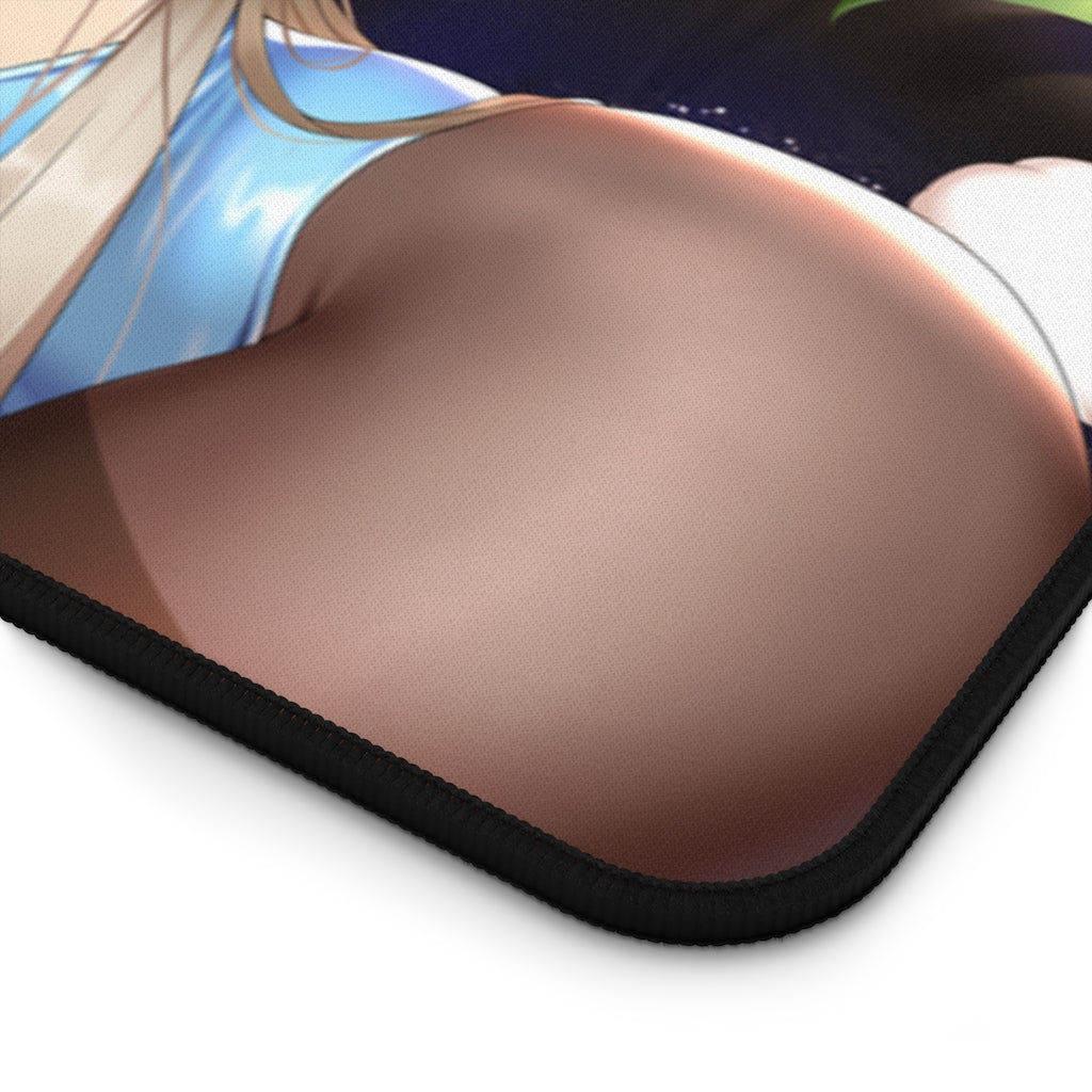 Blue Archive Mousepad - Big Boobs Bunny Girl Waifus Large Desk Mat - Ecchi Playmat