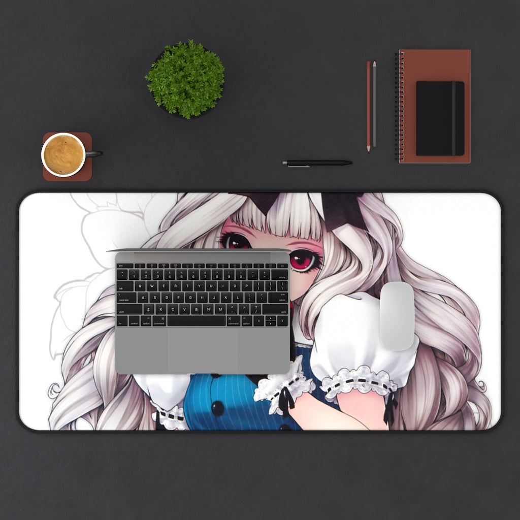 Kawai Anime Girls Mouse Pads - Cute Red Eyes - The Mouse Pads Ninja Home Decor