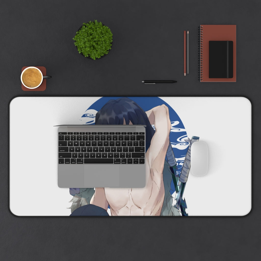 Demon Slayer Mouse pad Anime Large Desk Mat - Hashibira Inosuke - The Mouse Pads Ninja Home Decor