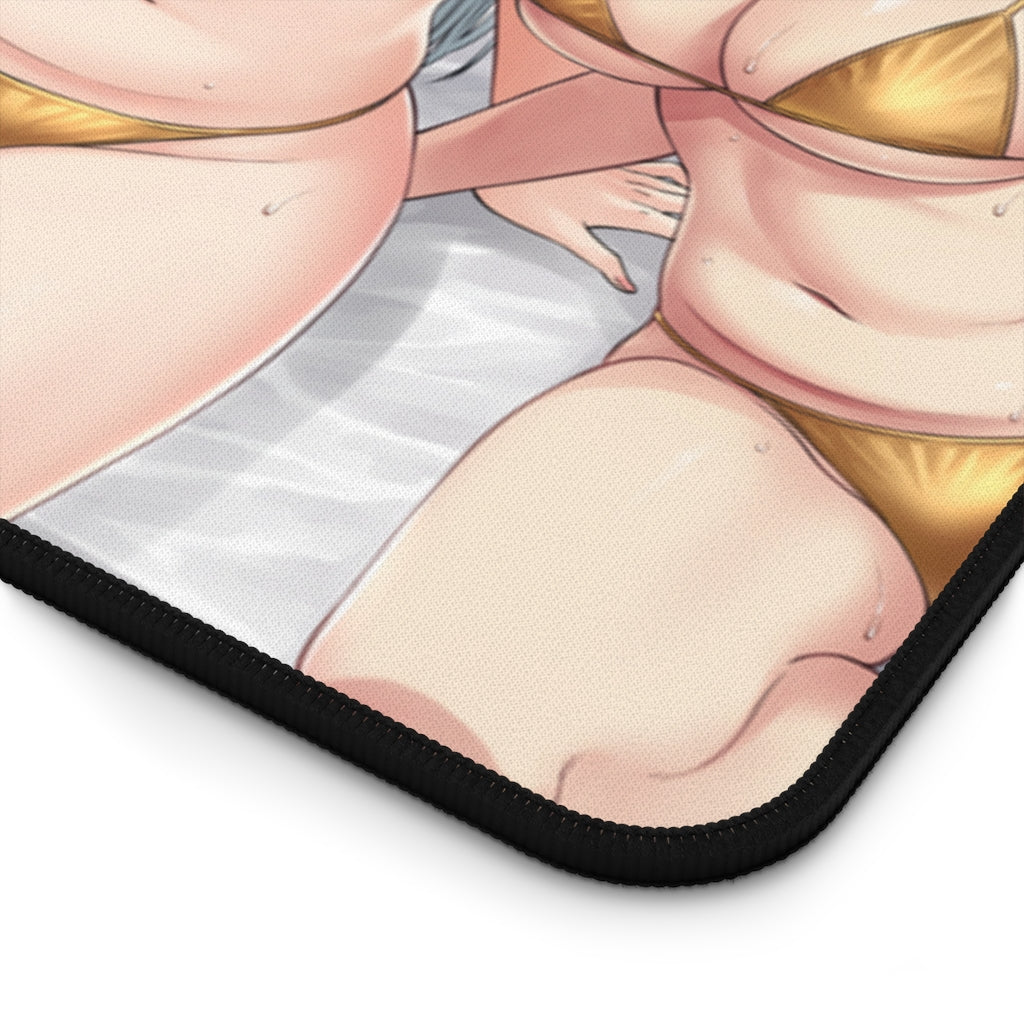 My Hero Academia Milf Bikini Gang Anime Mousepad - Large Desk Mat - Ecchi Mouse Pad - MTG Playmat