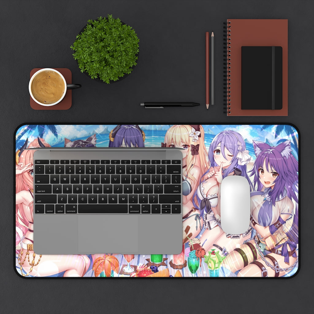 Princess Connect Sexy Anime Mousepad Doujin - Desk Mat - Big Gaming Mouse Pad - MTG Playmat