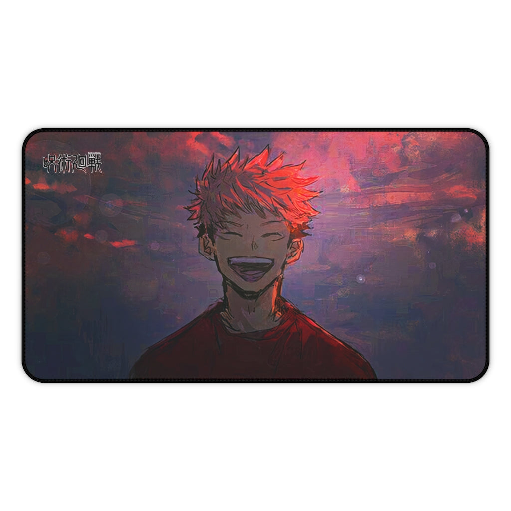 Jujutsu Kaisen Large Mouse pad / Desk mat - Itadori Yuji - The Mouse Pads Ninja 12" × 22" Home Decor