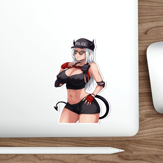 Sexy Helltaker Justice Waterproof Sticker - Ecchi Vinyl Decal