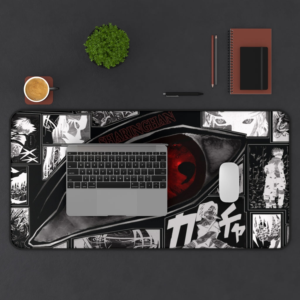 Sharingan - Naruto Shippuden Anime Computer Mouse Pad / Desk Mat - The Mouse Pads Ninja Home Decor