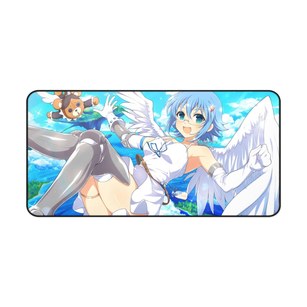 Nanael Angel of Light Queen's Blade Desk Mat - Non Slip Mousepad