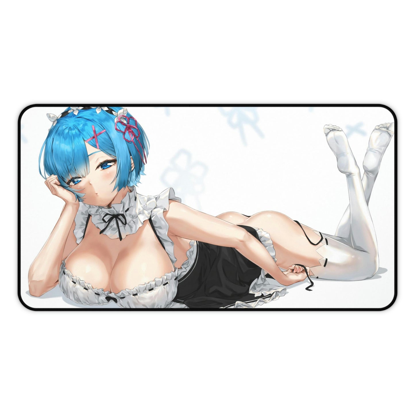 Sexy Maid Rem Re Zero Desk Mat - Non Slip Isekai Anime Mousepad