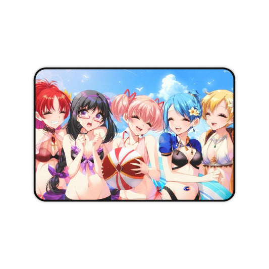 Puella Magi Madoka Magica Sexy Mousepad - Bikini Waifus XXL Anime Desk Mat - Ecchi Desk Pad