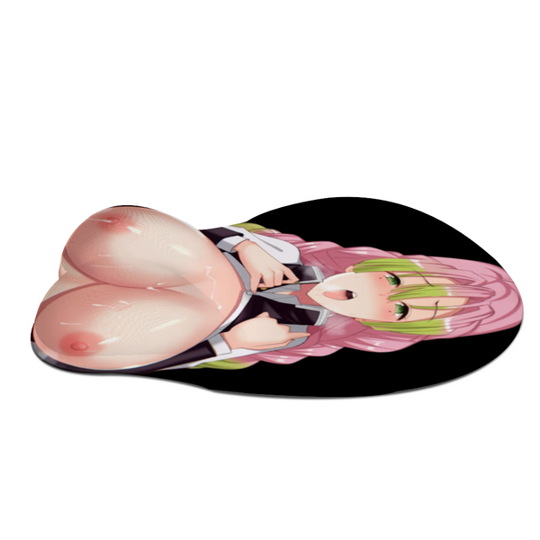 3D Boobs Mousepad - Kanroji Demon Slayer Oppai Nude Tits Mouse Pad