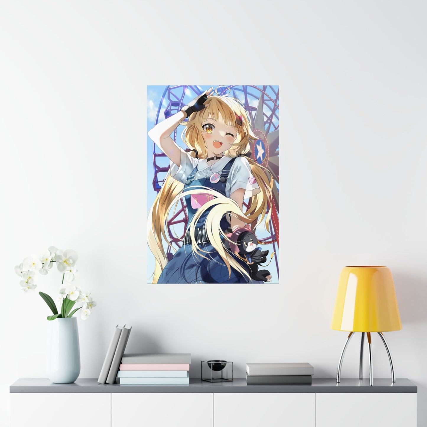 Shirli Tower Of Fantasy Poster - Gaming Decor Wall Art - Premium Matte Vertical Poster