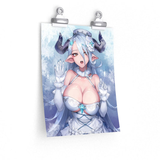 Izmir Granblue Fantasy Boobs Press Poster - Lewd Premium Matte Vertical Poster - Adult Wall Art