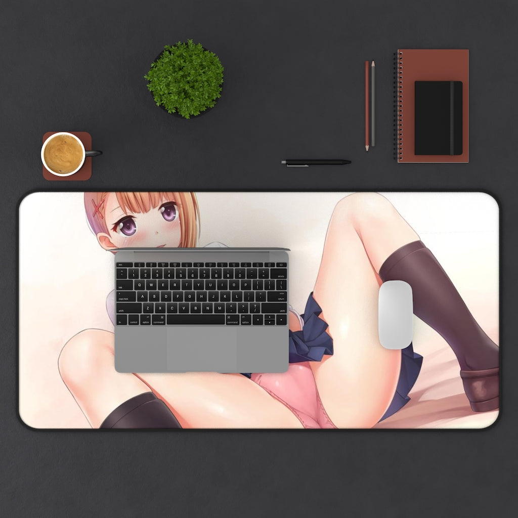 Mieruko-Chan Slice Of Horror Mousepad - Hana Yurikawa Panties Flash - Ecchi Desk Mat