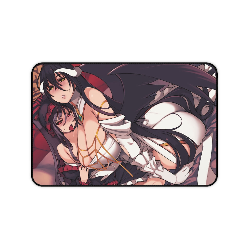 Overlord Sexy Shalltear Bloodfallen and Albedo Desk Mat - Non Slip Mousepad