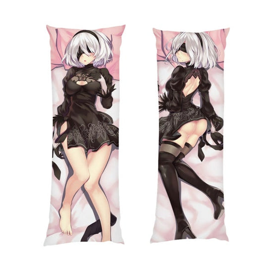 Nier Automata 2B Anime Body Pillow - Dakimakura Ecchi - Waifu Pillow